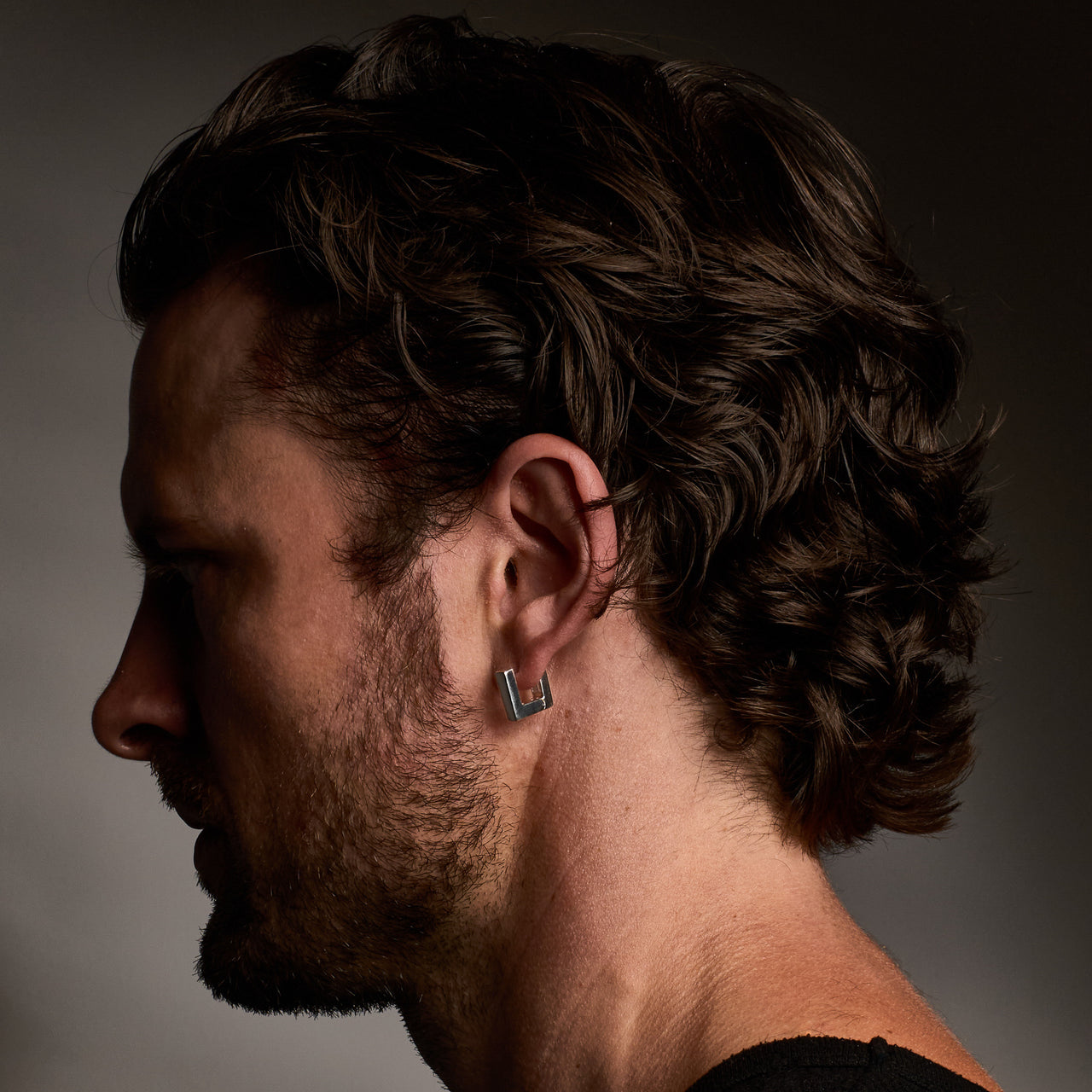 Tobias Square Earring