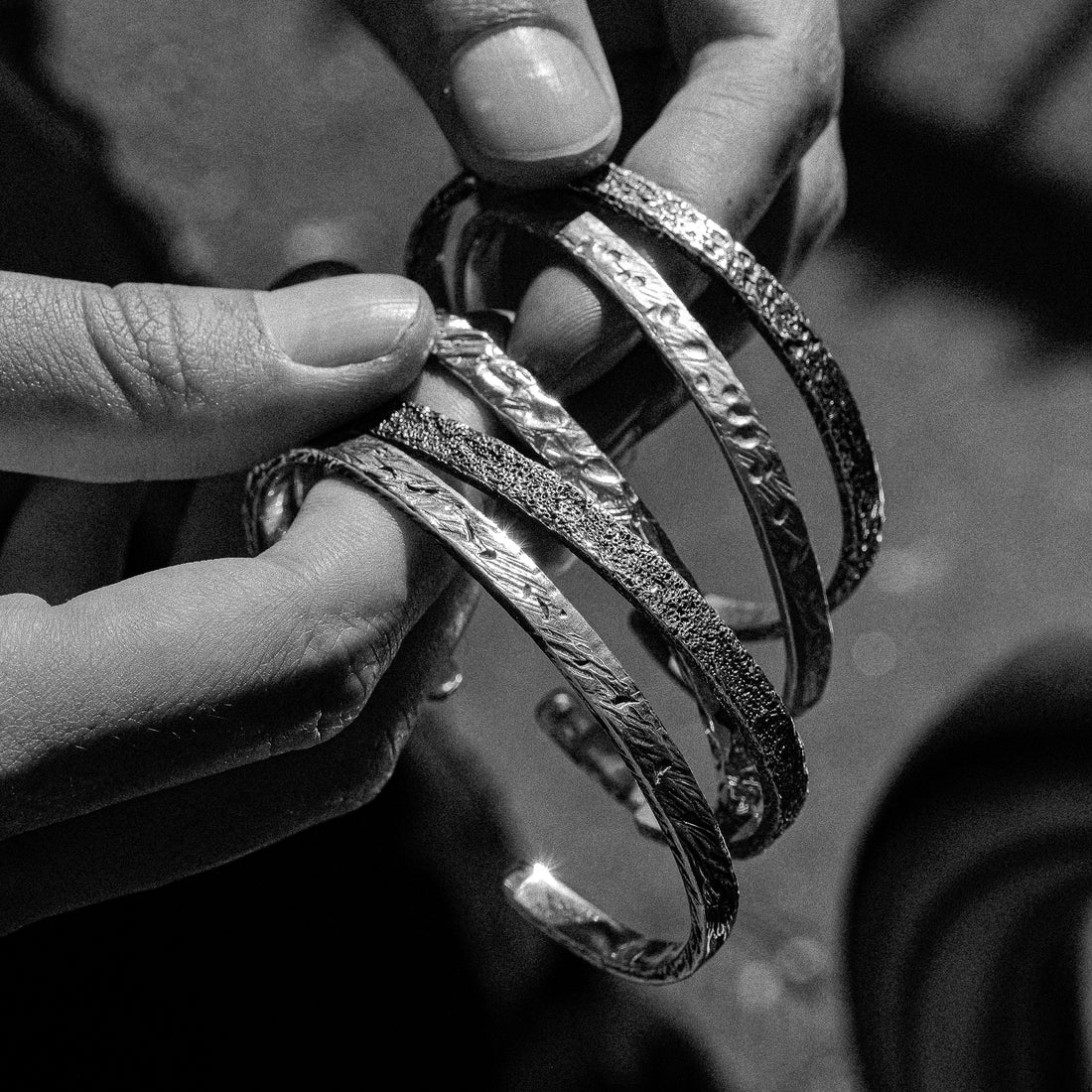  925 Sterling Silver Bracelets & Cuffs