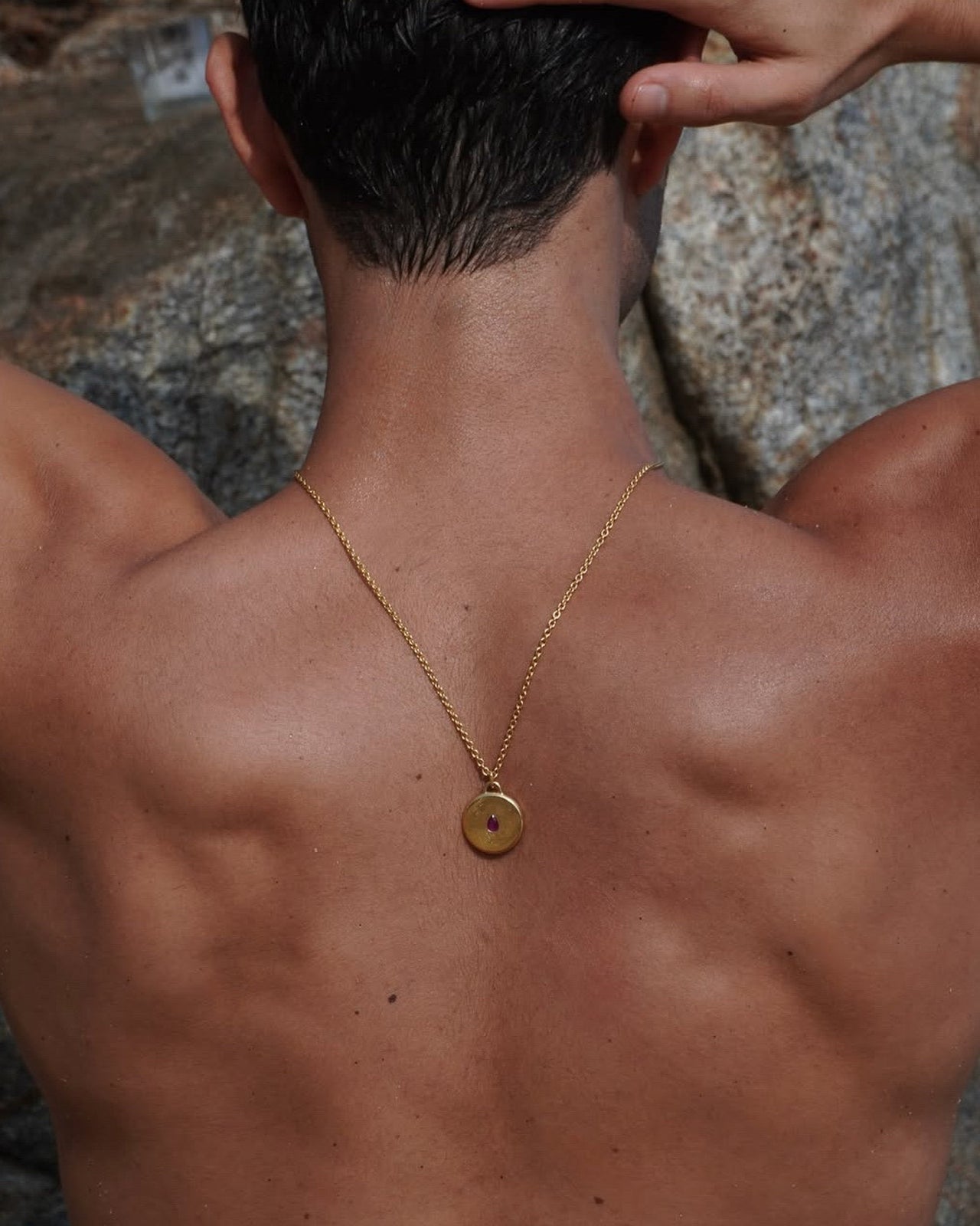 Teardrop Pendant | Gold