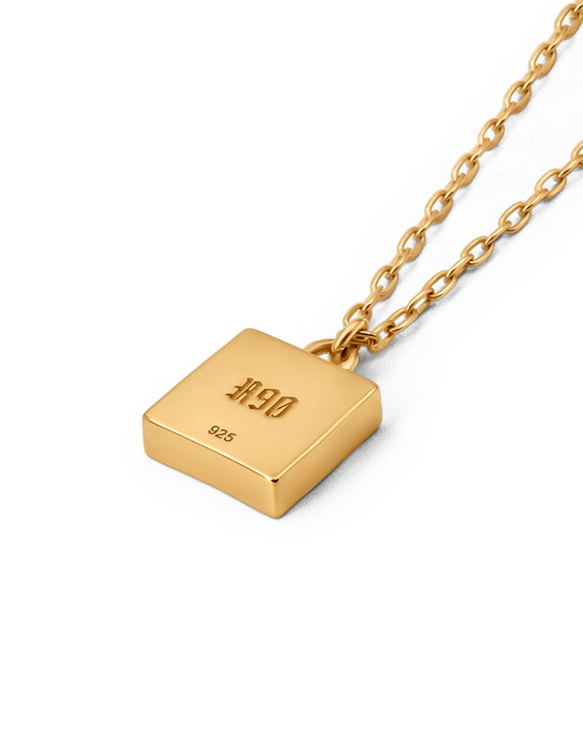 Premium gold necklace featuring the Tiger's Eye Pendant with genuine tiger's eye.
