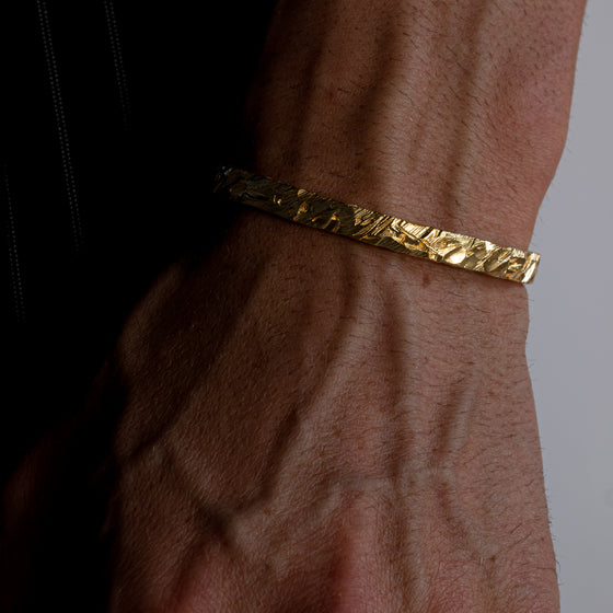 Jasper Cuff Gold